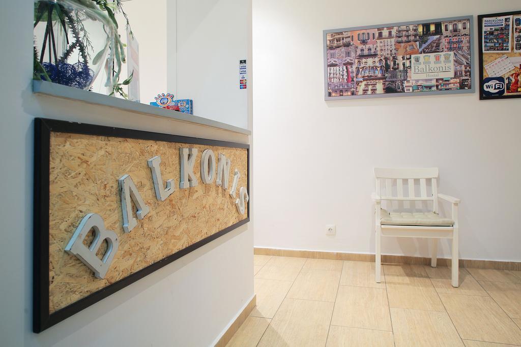 Hostal Balkonis Barcelona Eksteriør billede